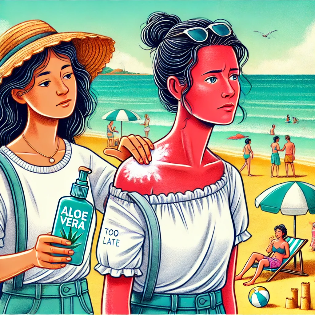 여름철 화상 응급처치