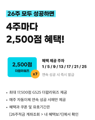 26주적금 혜택
