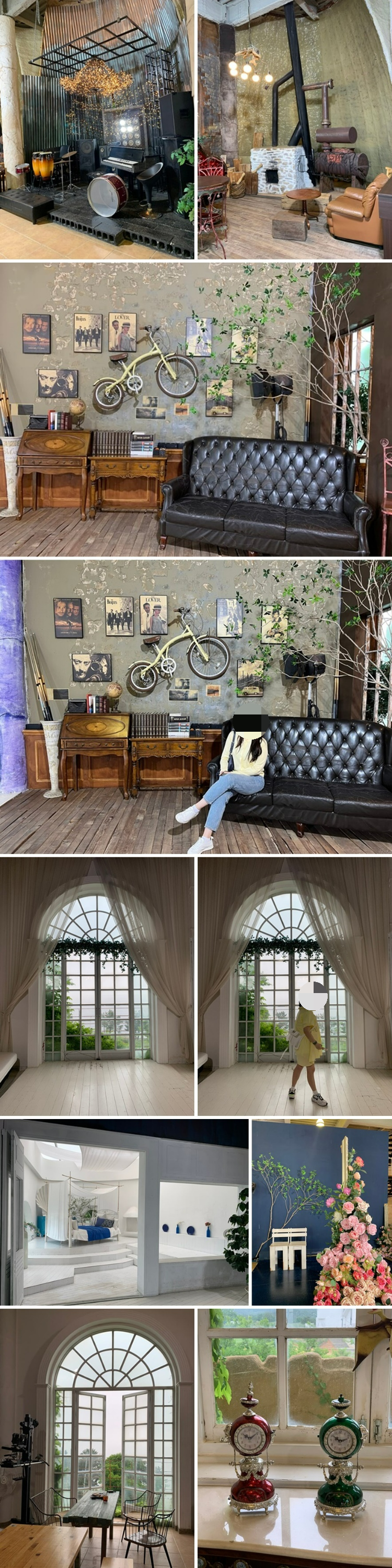 여러종류의 포토존 타입