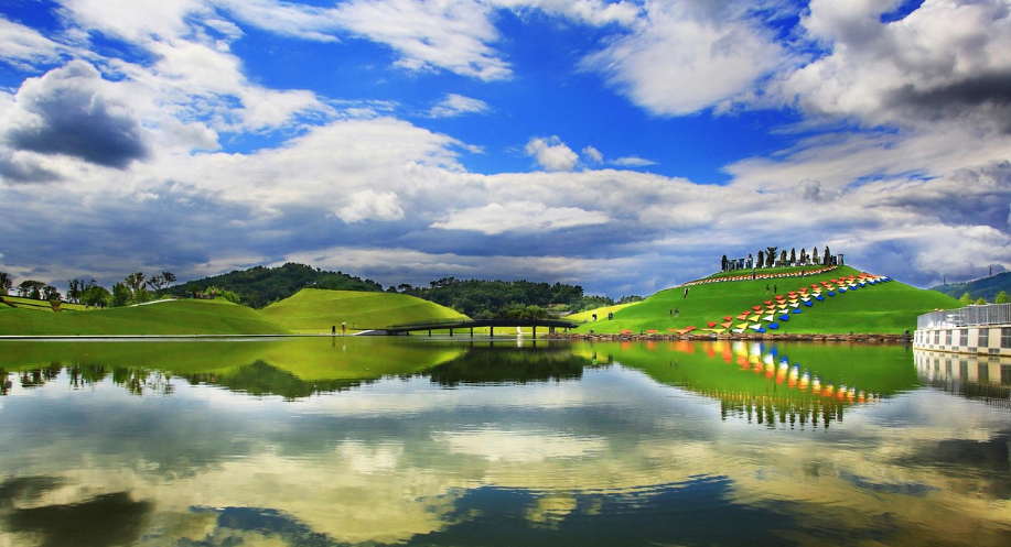 순천만 국가정원 전경