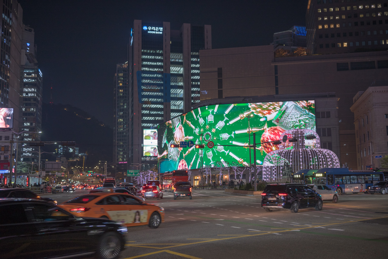 신세계 본점 크리스마스 장식