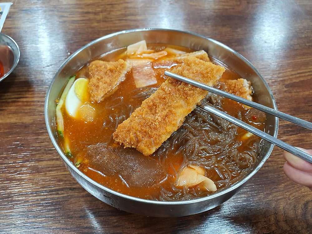 성남중앙칼국수 돈냉면5