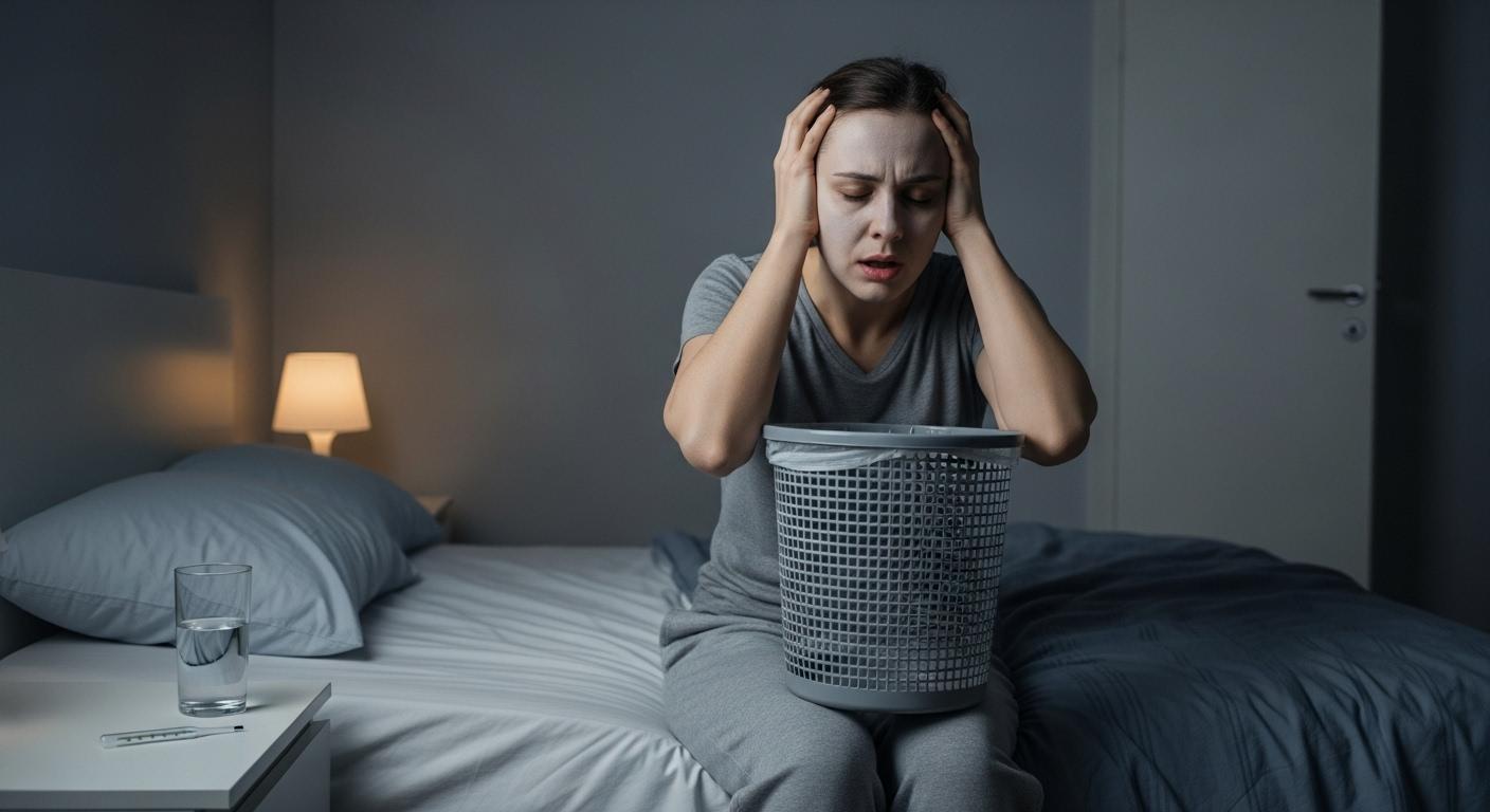 독감 증상 구토 어지러움