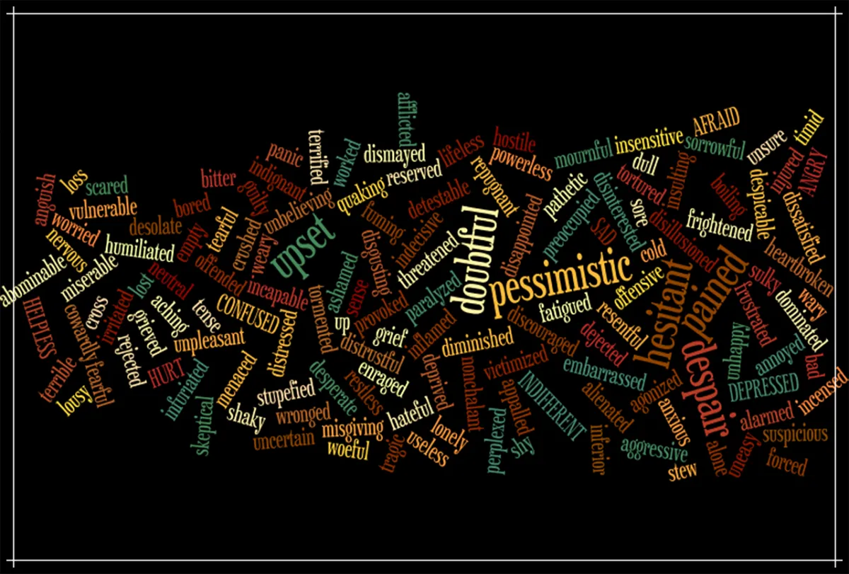 단어-구름 형태-검정 바탕