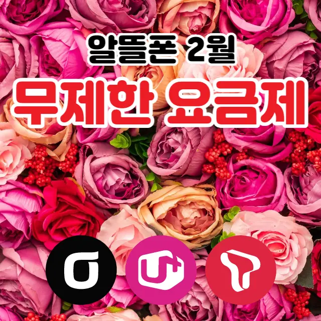 알뜰폰-2월-무제한요금제