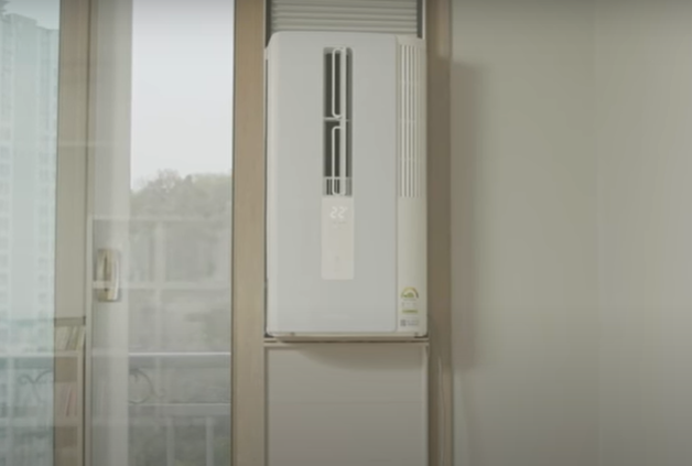 삼성창문형에어컨설치방법해제분리방법