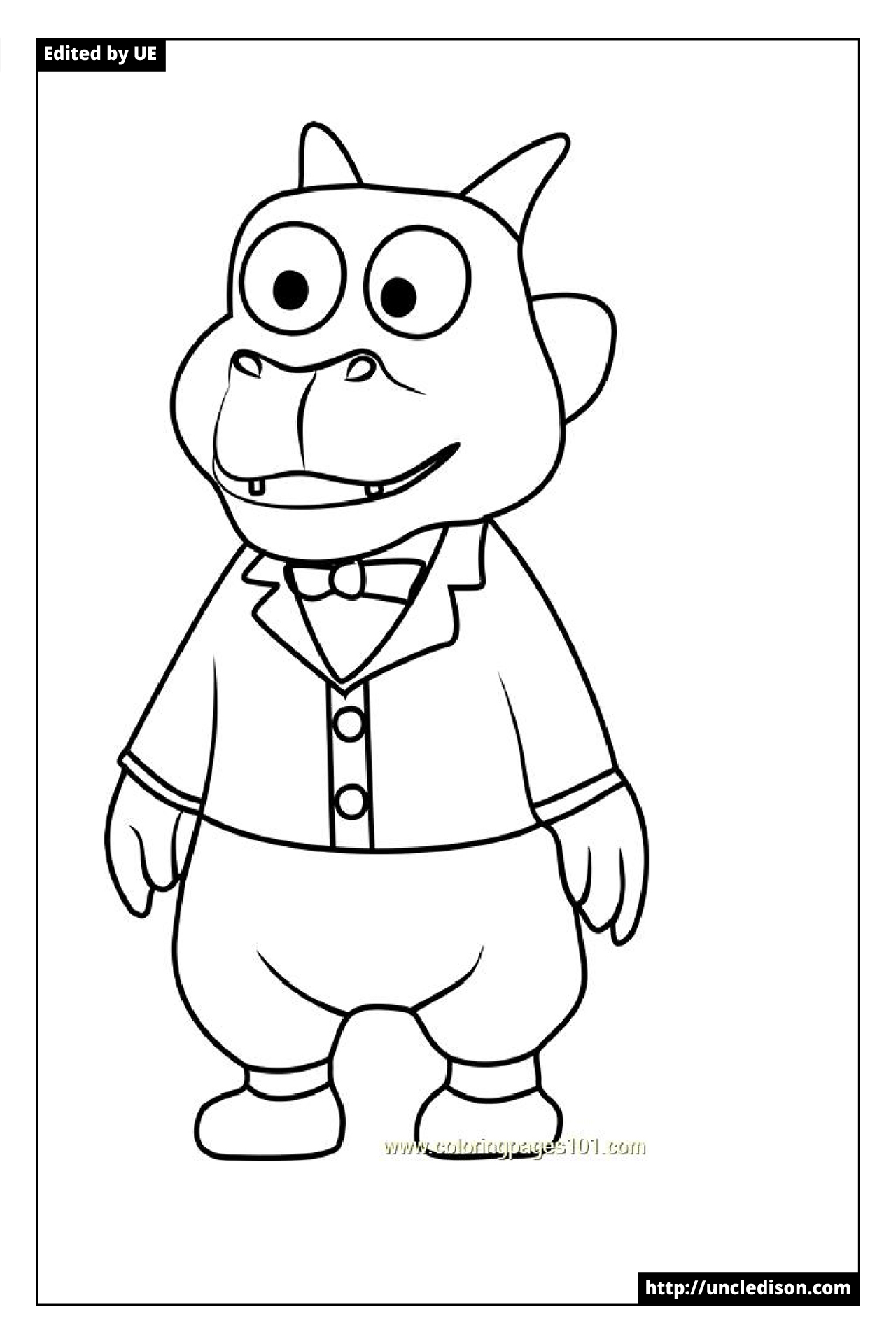 뽀로로 색칠공부 도안