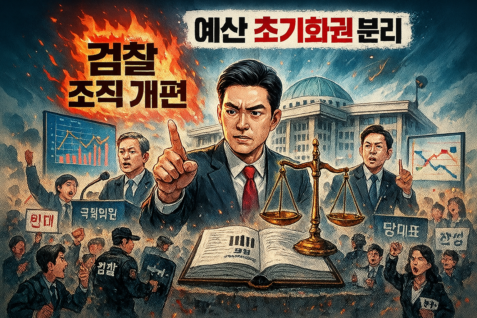 검찰 조직 개편과 예산 초기화권 분리, 정치권과 여론의 뜨거운 논쟁 🔥