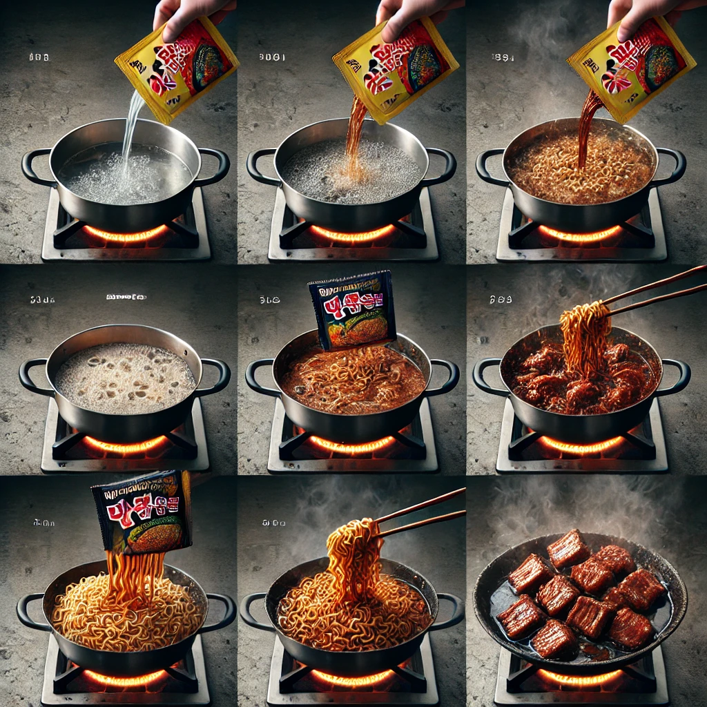 짜파구리 맛있게 끓이는 최고의 방법