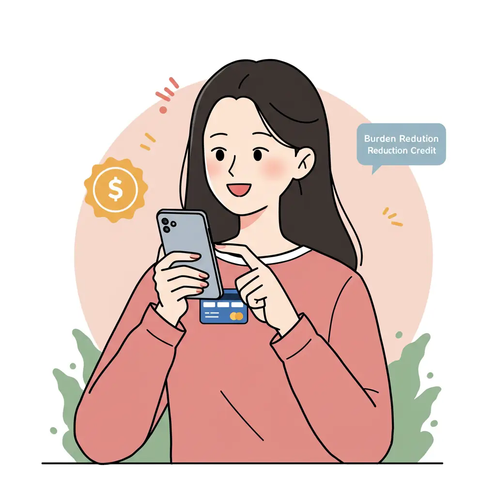  소상공인 부담경감 크레딧 신청방법