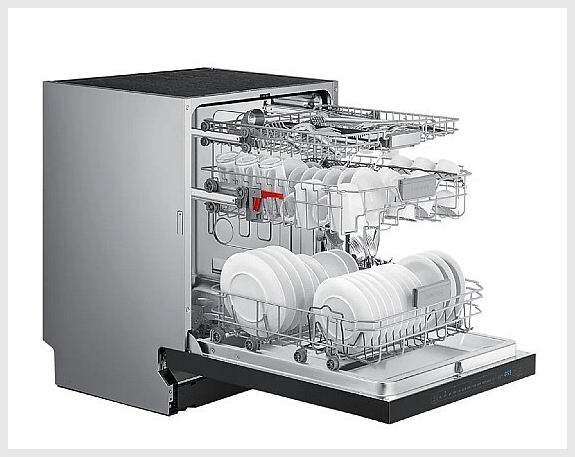 삼성전자 BESPOKE 키친핏 빌트인 식기세척기 12인용 측면