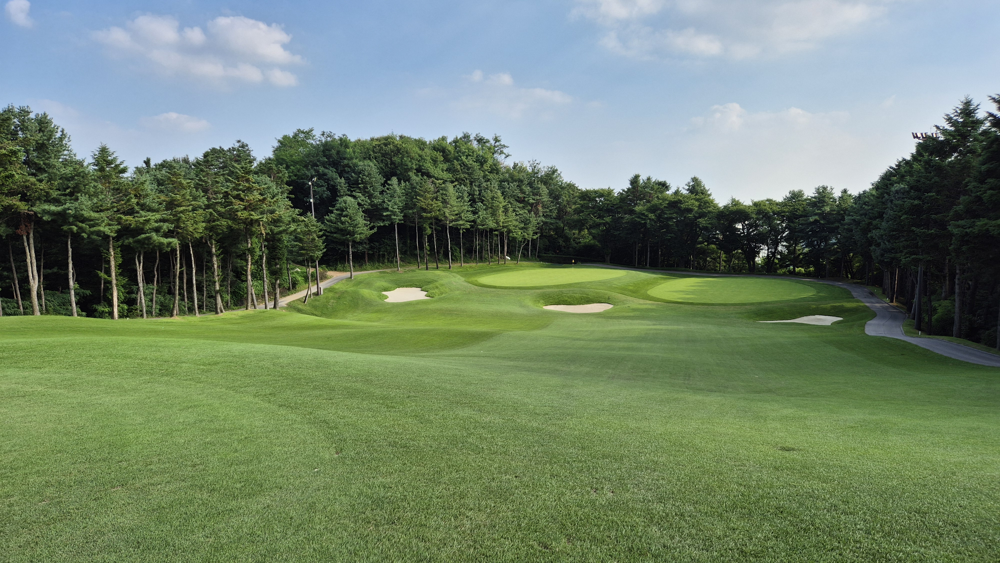 한성cc 오렌지-그린 코스 사진 및 공략 정보