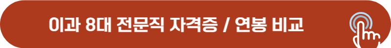 이과 8대 전문직 국가 자격증 및 연봉 비교