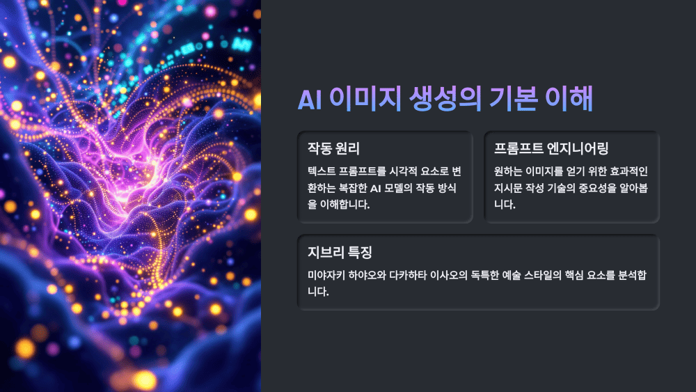 AI 이미지 생성의 기본 이해