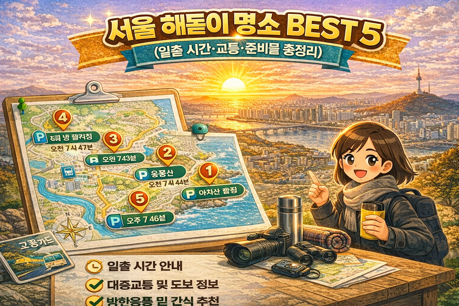 서울 해돋이 명소 관련 사진