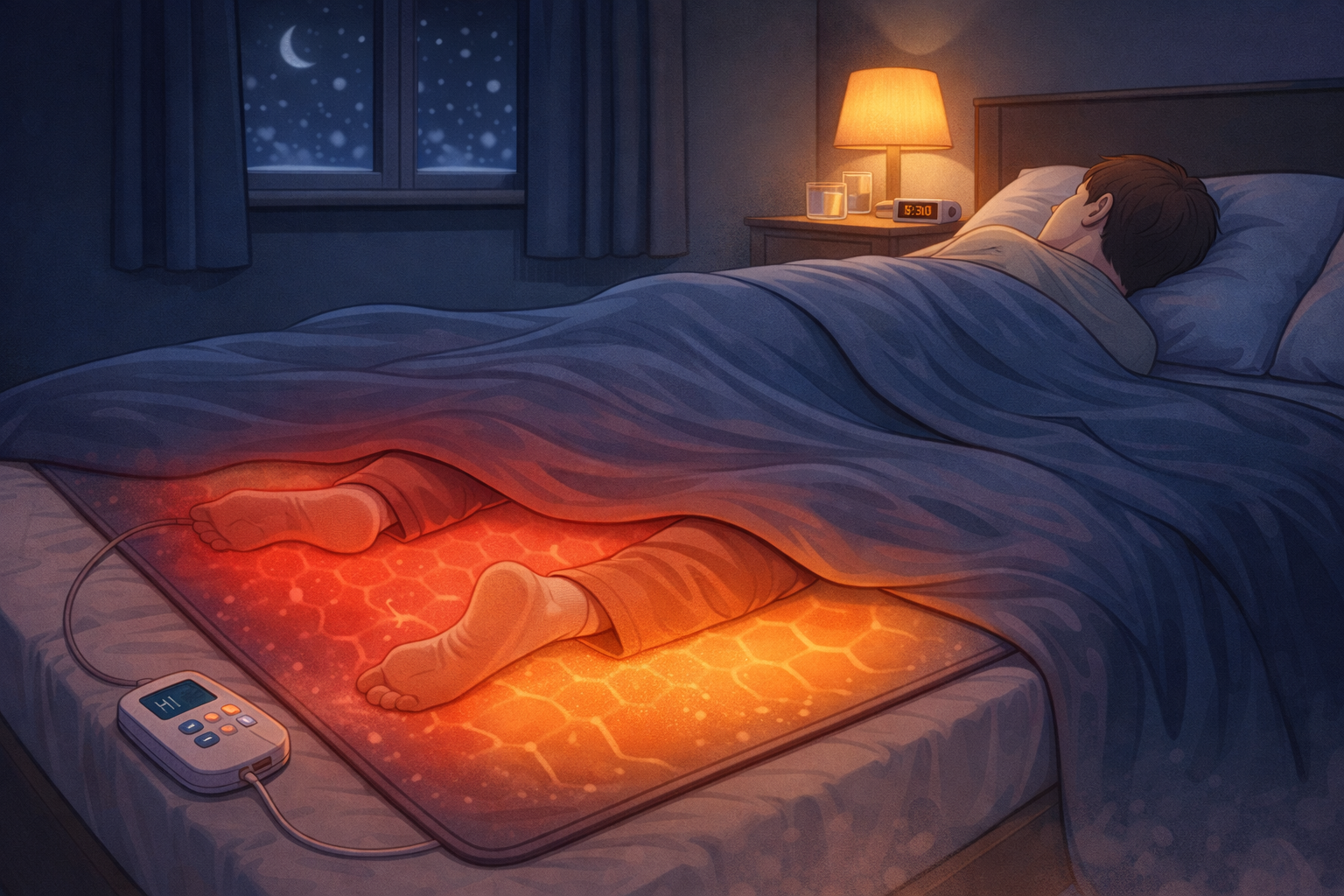 전기장판은 왜 특정 부분만 뜨거워질까?