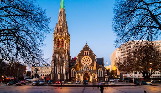 뉴질랜드 남섬 크라이스트처치 사진