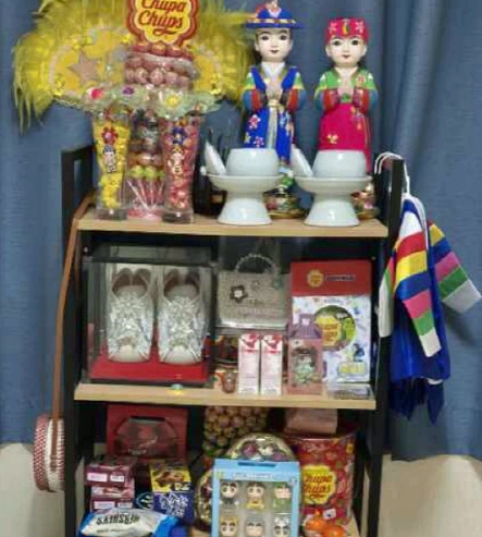 대전 화신당 동자동녀 물건들