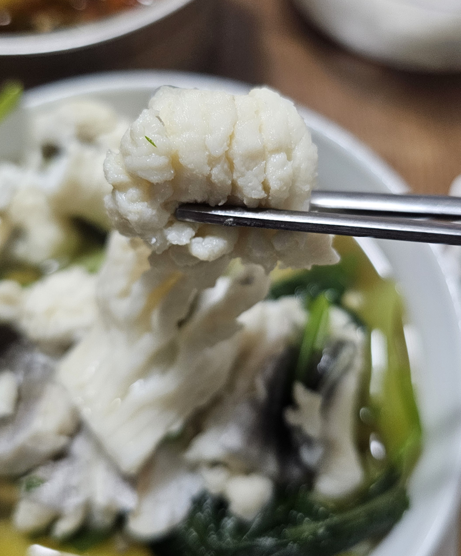 내돈내산! 농라카페 하모(갯장어) 샤브샤브 구매 후기