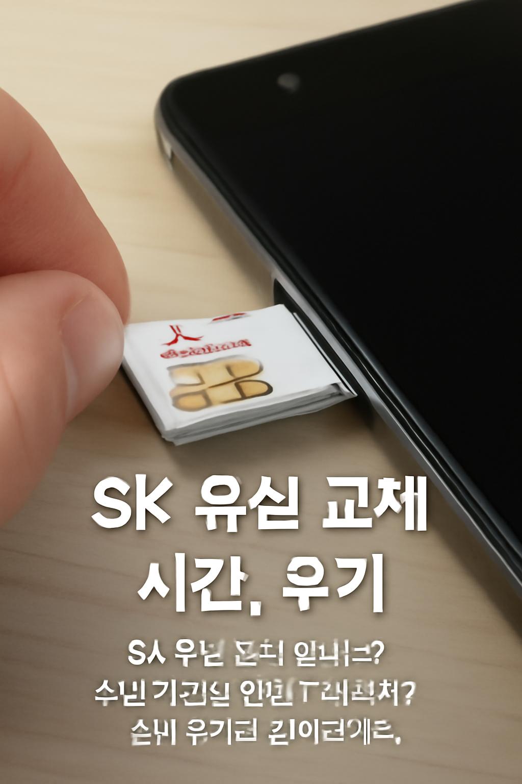 sk 유심 교체 시간
