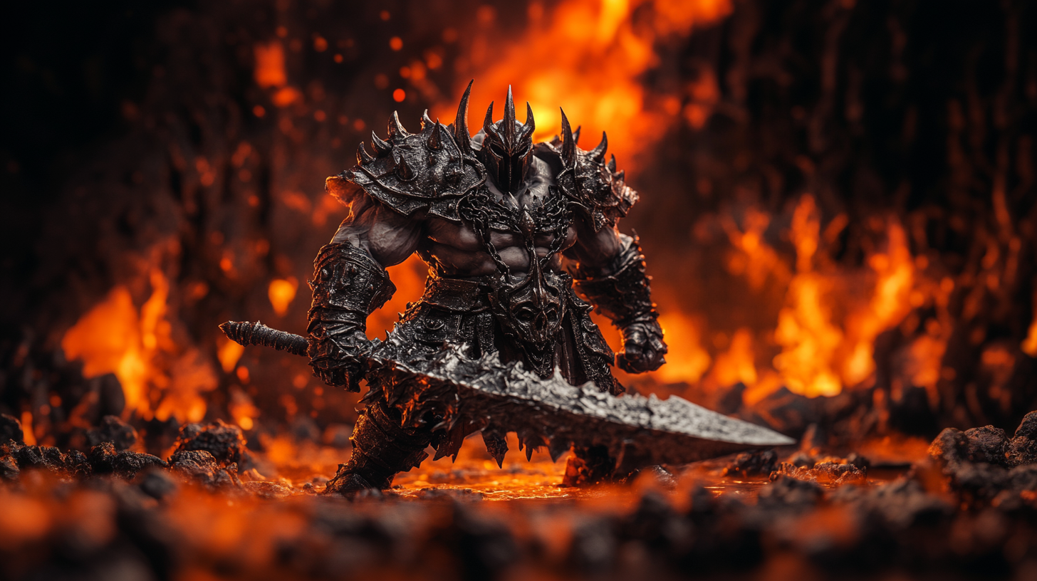 grayve314_fierce_demon_warrior_boss_lava_environment_epic_scale_df696f95-e1b6-45d4-9683-33fc01b87e13.png