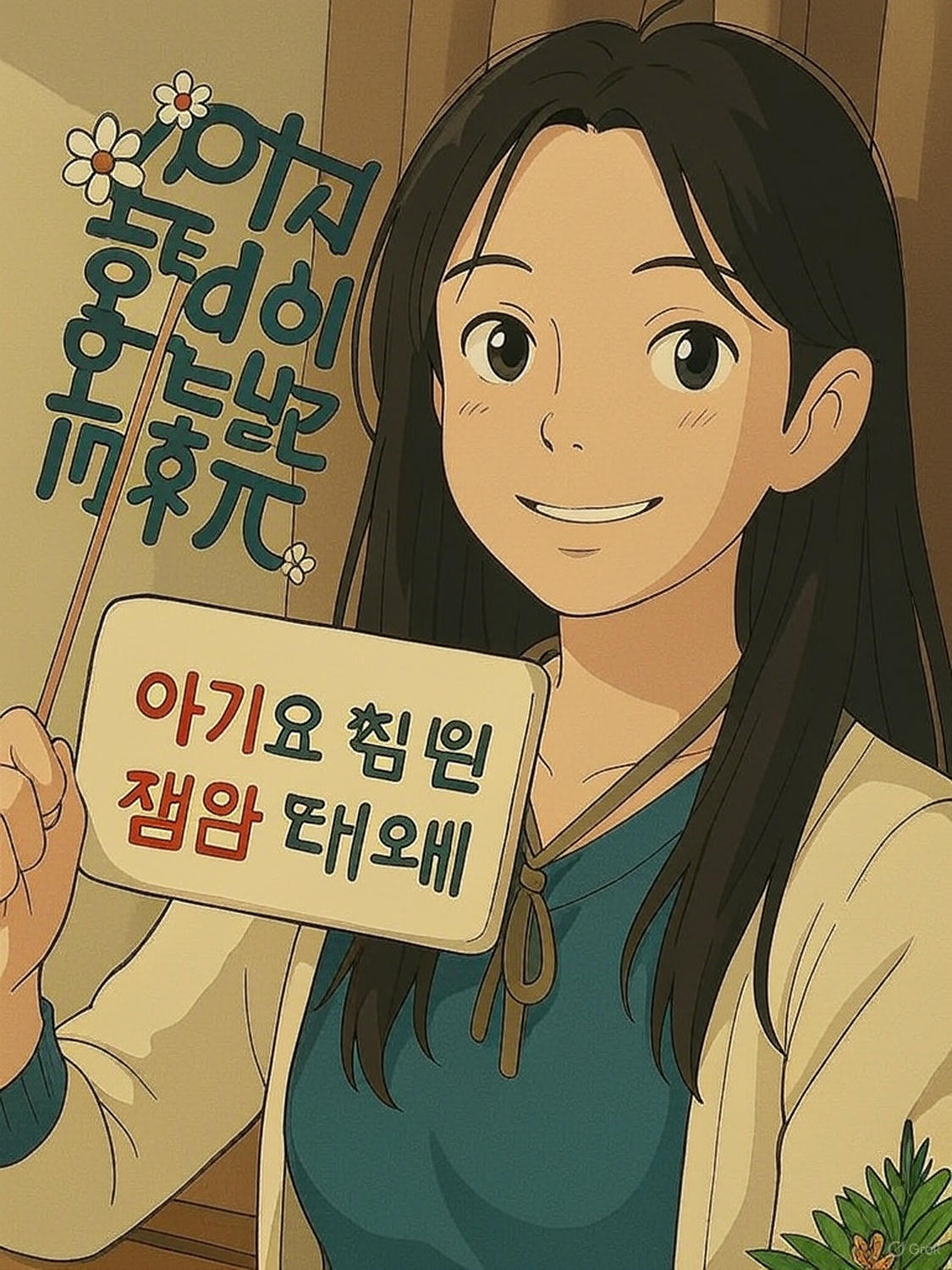 챗지피티 이미지 애니메이션 지브리 수채화 바꾸기1