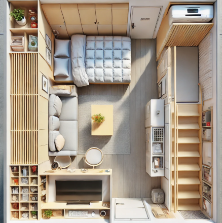 작은 집 넓게 쓰는 인테리어 팁