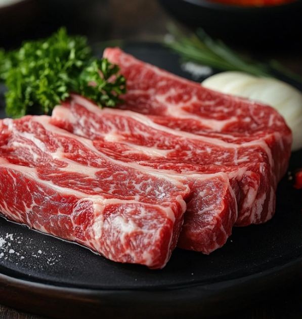 통풍에 나쁜 음식 붉은 소고기