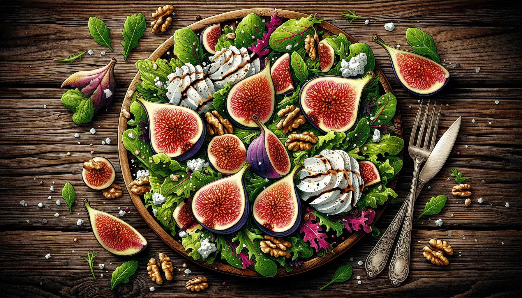 무화과 리코타 샐러드