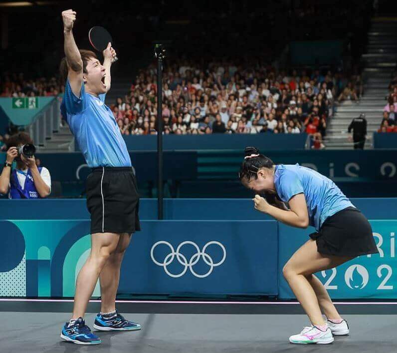 파리올림픽 탁구 국가대표팀 선수, 경기 결과, 일정, 중계