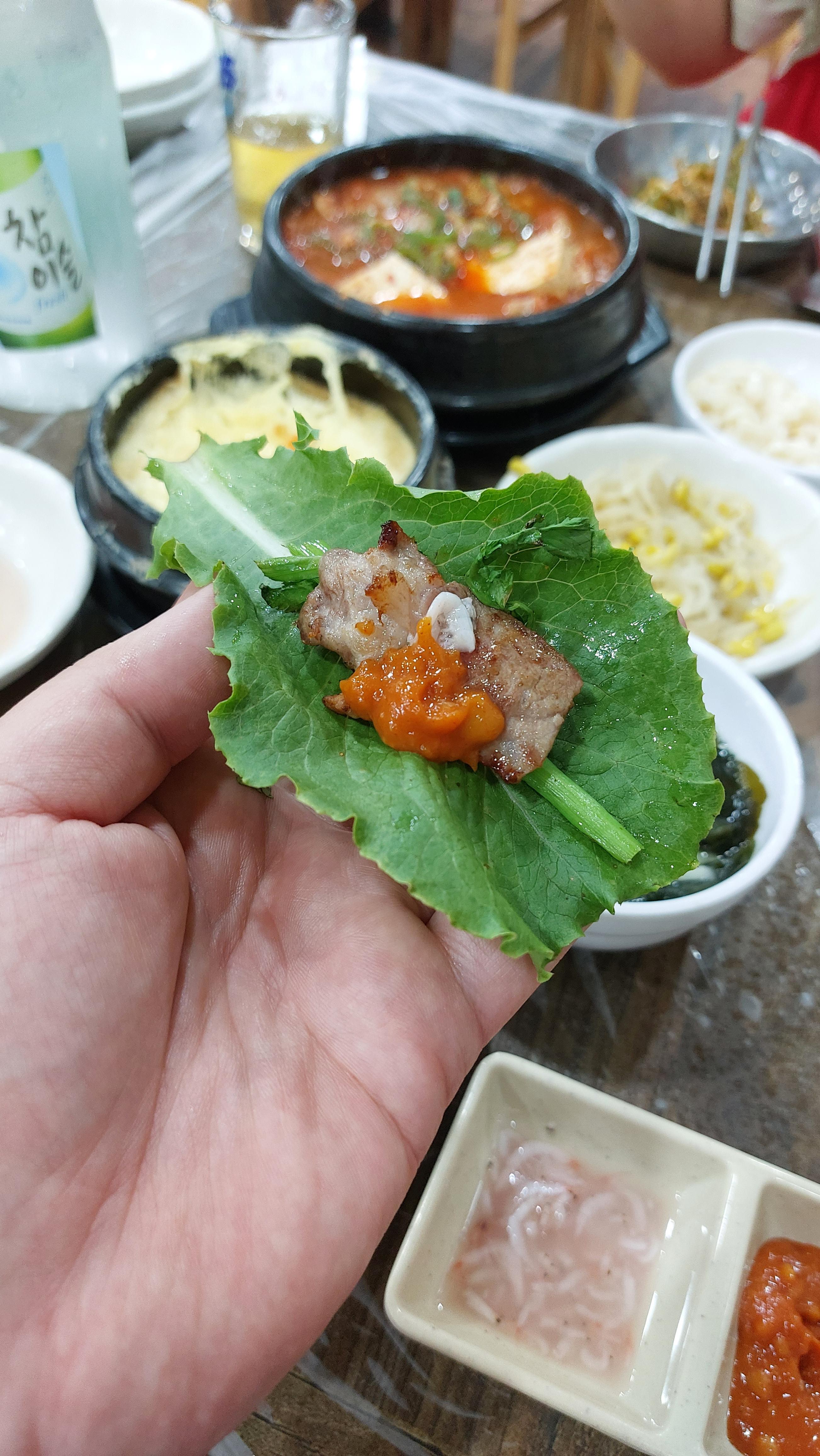 쌈이랑 싸 먹어도 맛있어