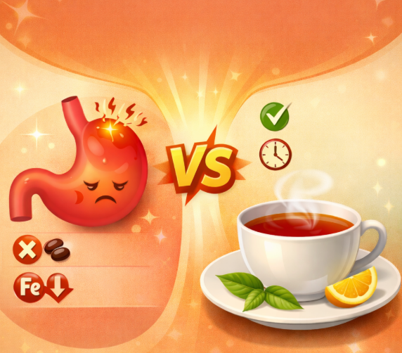 임산부도 마셔도 될까? 홍차 카페인과 위 건강 핵심 정리