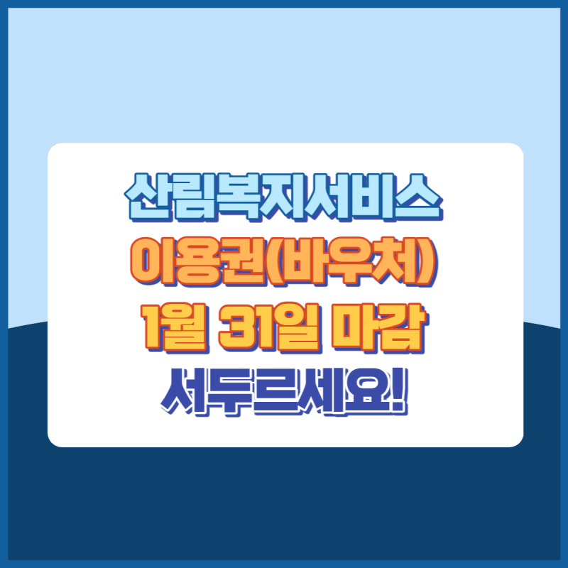 산림복지서비스이용권 썸네일이미지