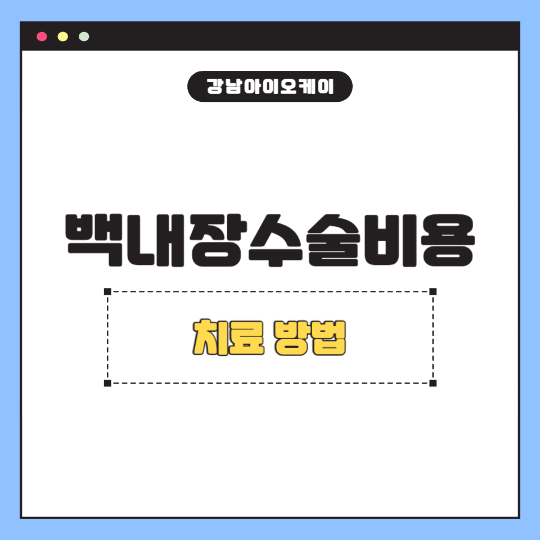 백내장수술비용