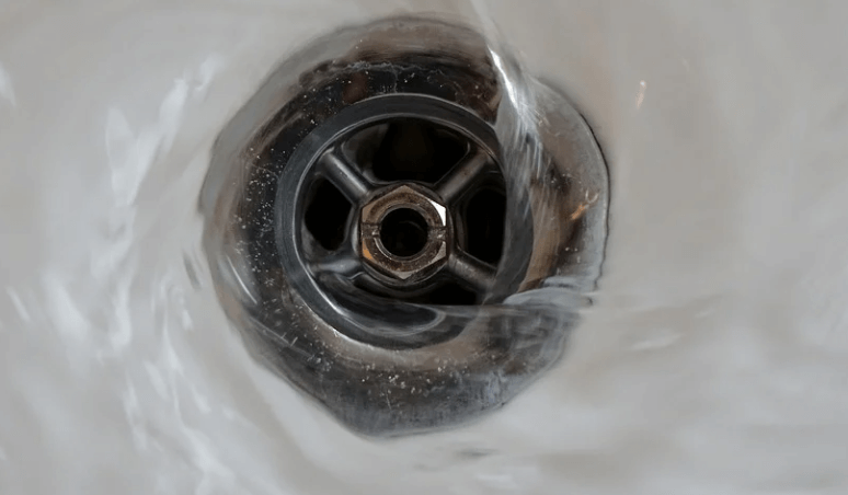 물내려가는사진