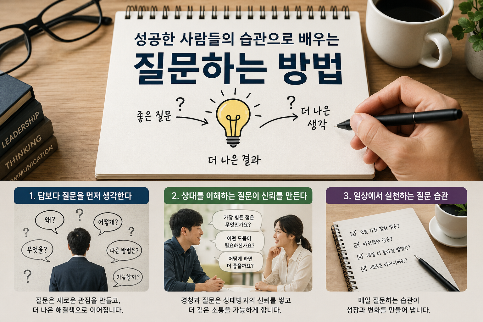 성공한 사람들의 습관으로 배우는 질문하는 방법