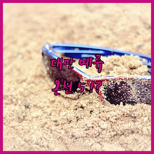 대만 가족 여행 예류 완리 해변 온천..