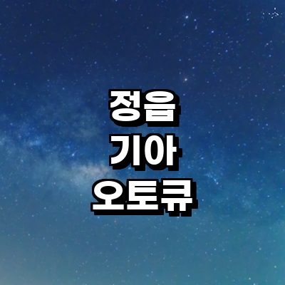 정읍시 기아 오토큐
