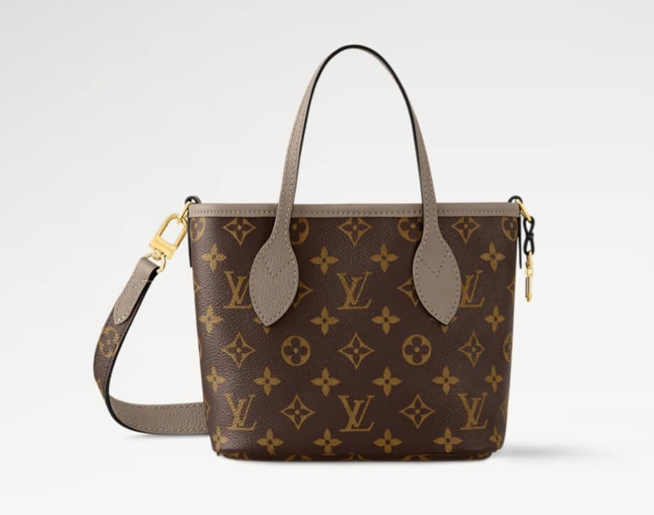 루이비통 네버풀 반둘리에 인사이드 아웃 BB