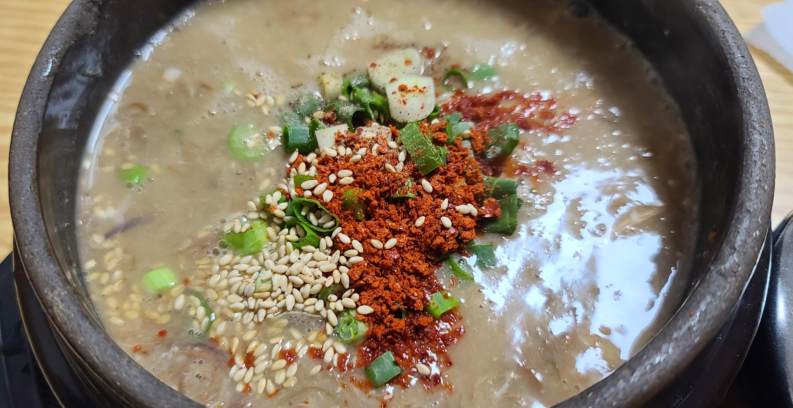 제주맛집 우진해장국 고사리육개장