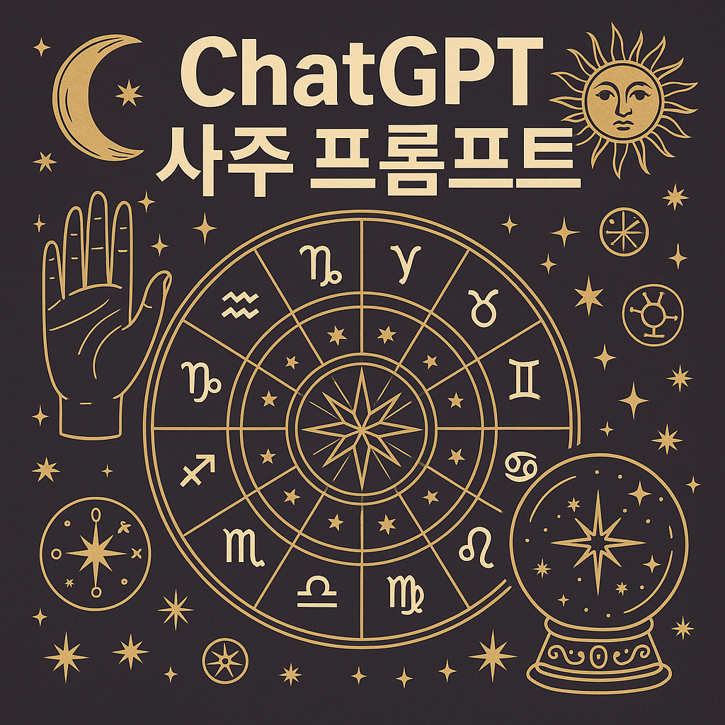 챗지피티 사주프롬프트