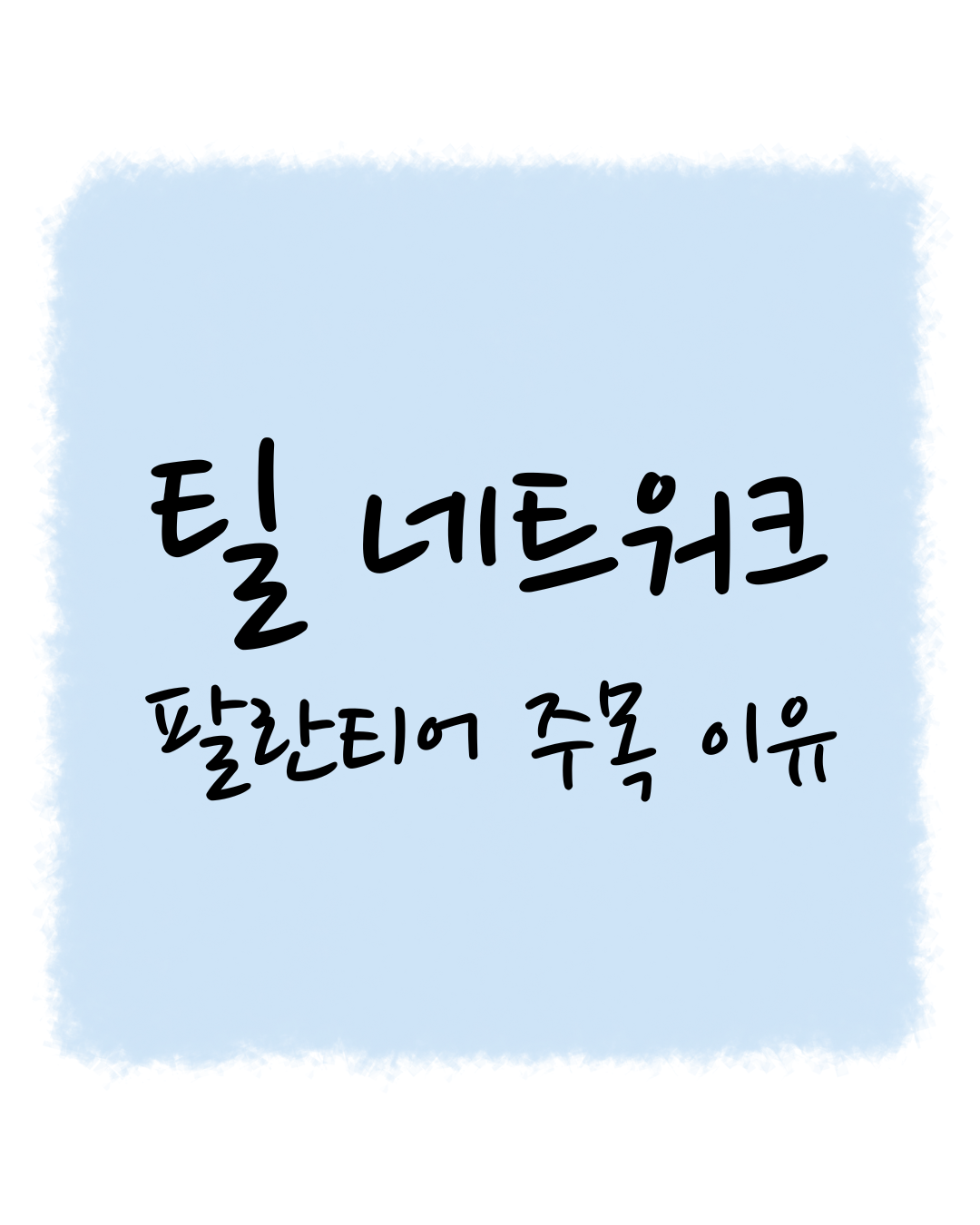 임영웅도 알아야할 틸 네트워크