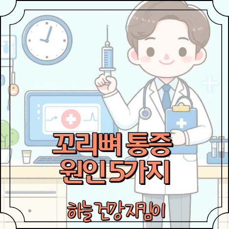 꼬리뼈 통증 원인 5가지