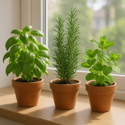 허브 키우기 가이드 &ndash; 바질, 로즈마리, 민트의 차이와 활용