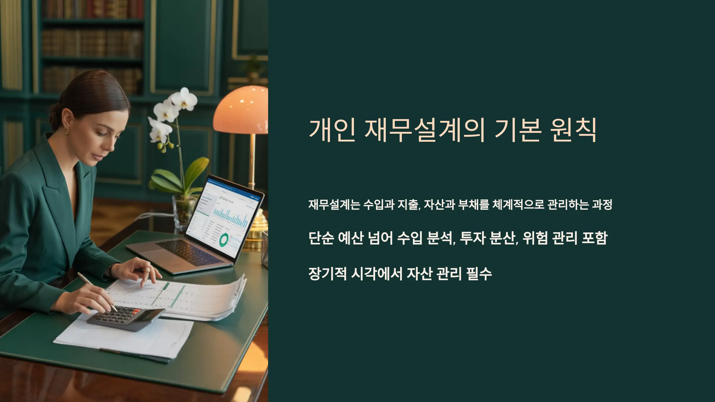 개인 재무설계의 기본 원칙