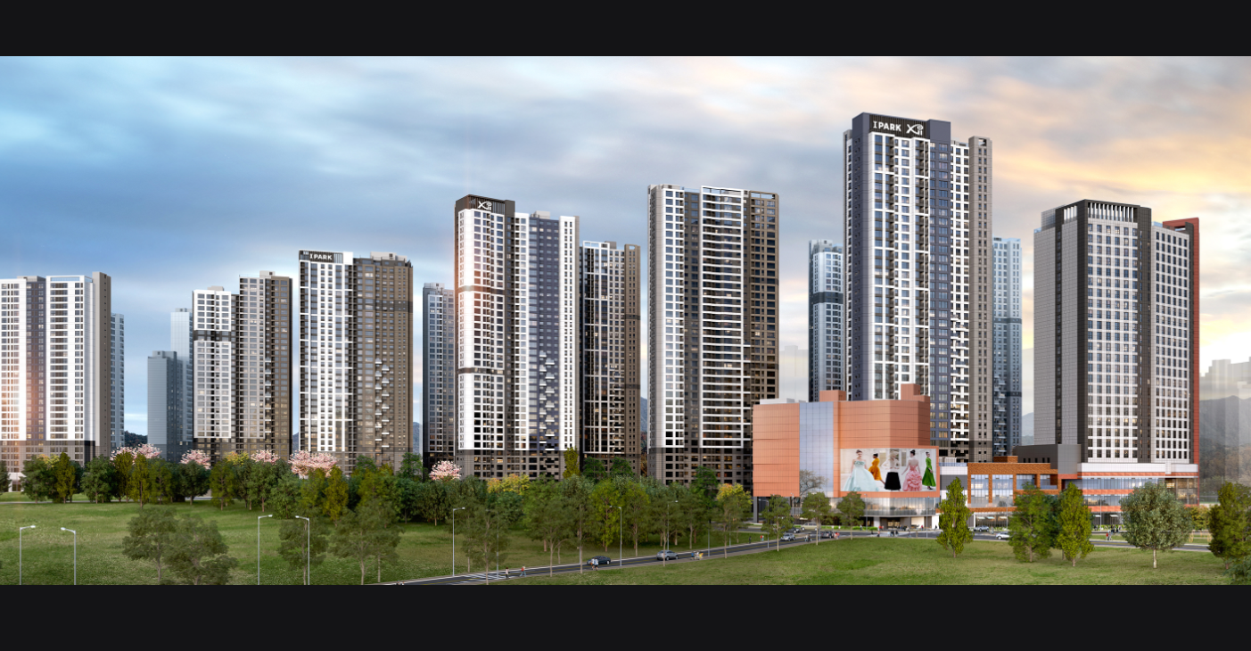 이문아이파크자이 조감도