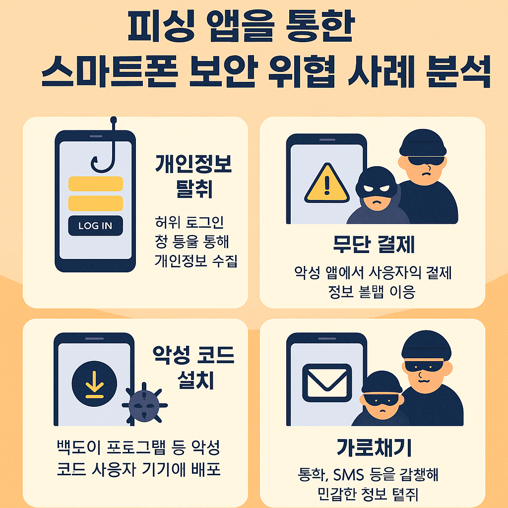 스마트폰 백신 앱의 주요 기능과 보안적 한계 관련 이미지