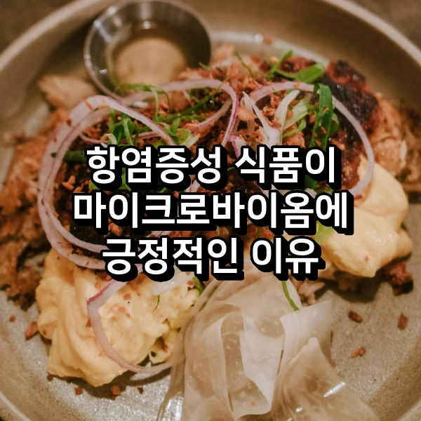 항염증성 식품이 마이크로바이옴에 긍정적인 이유