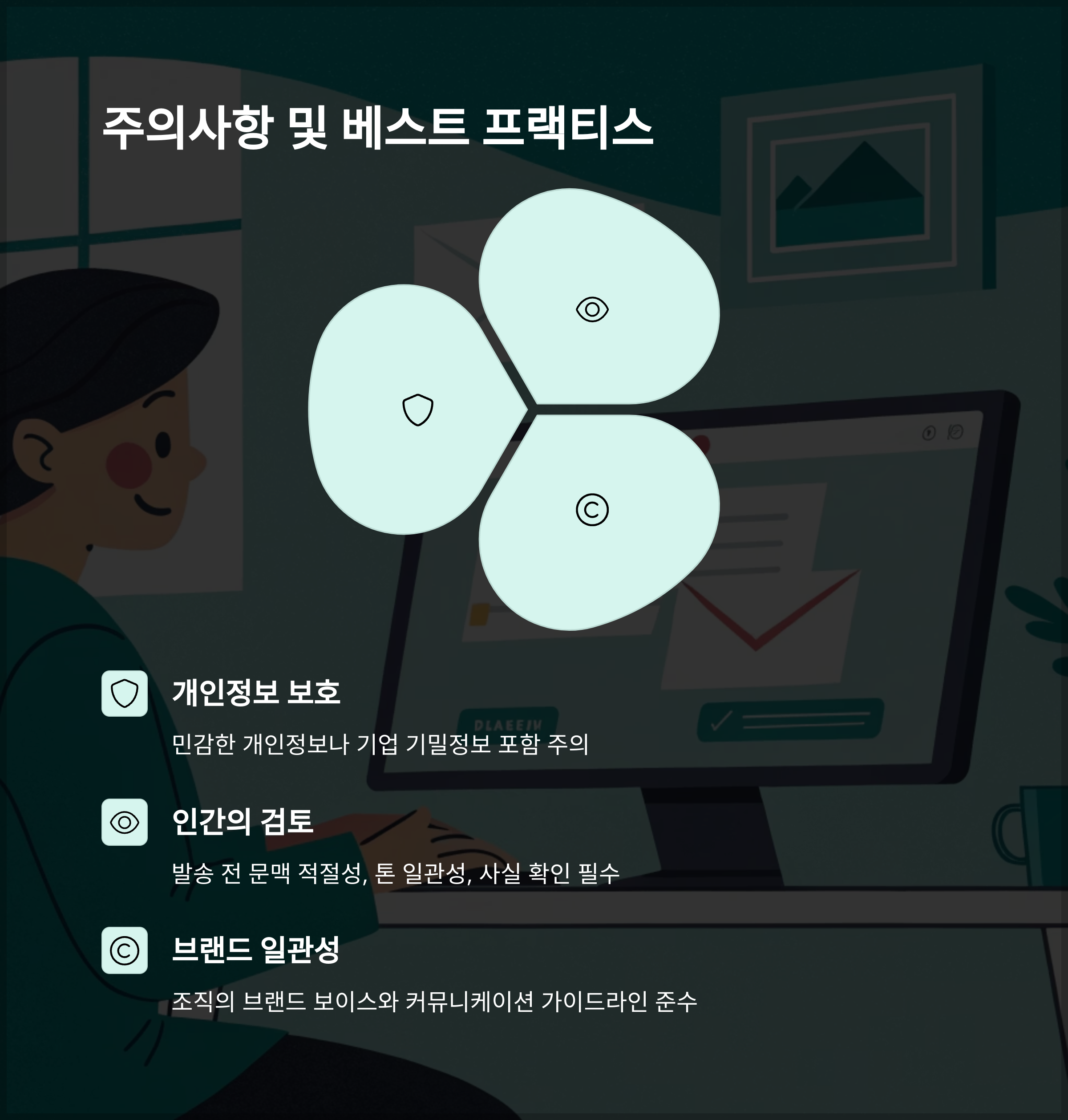 주의사항 및 베스트 프랙티스