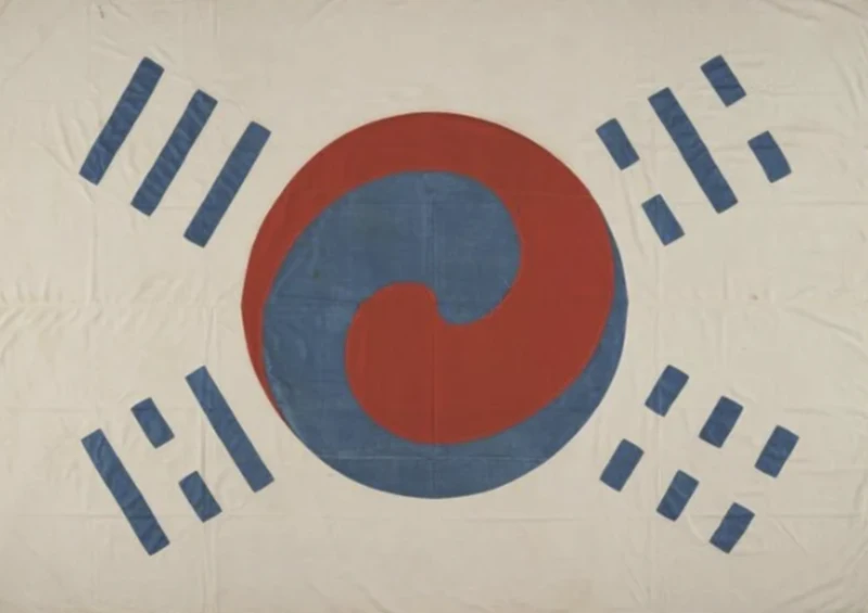 데니-태극기